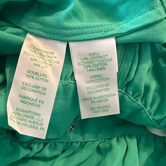 Lilly Pulitzer Crishna Top Spearmint - Picture 7 of 7